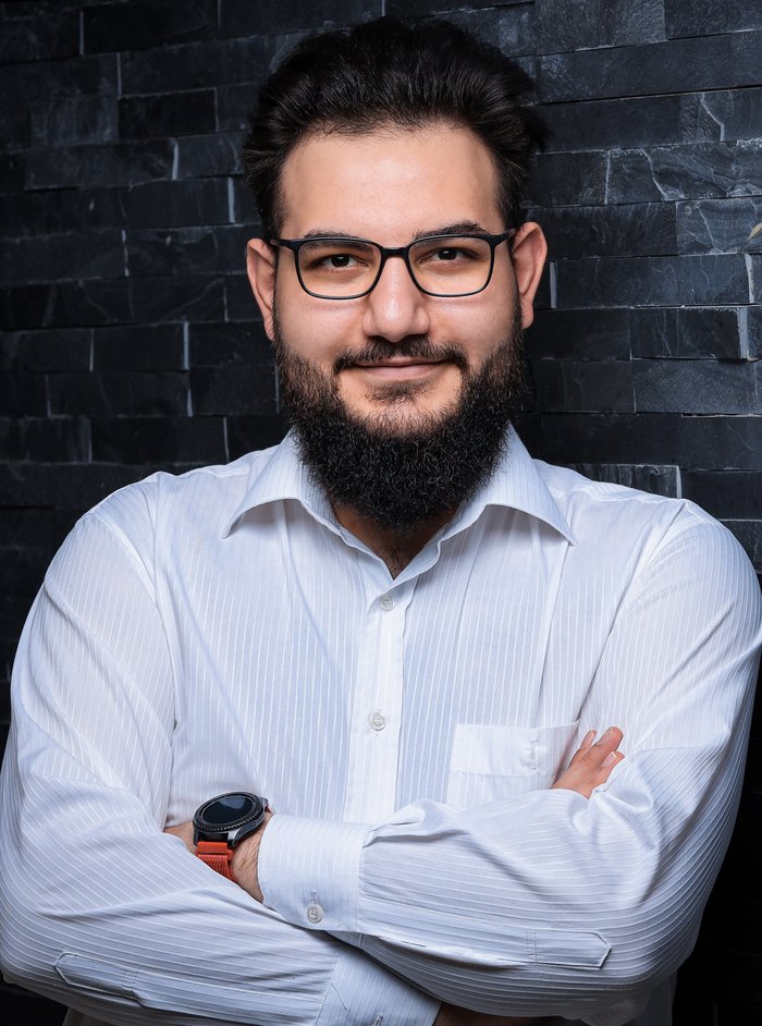 Porträt von Mohamad Mountaser Halak